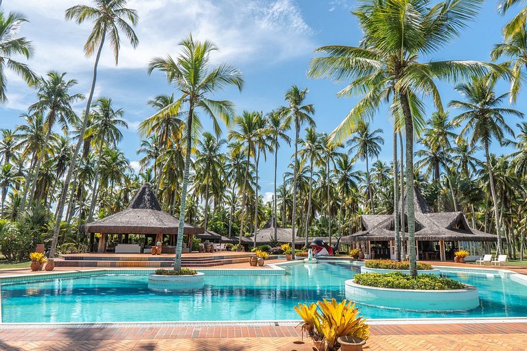Bah011 - Casa frente mar com piscina em Arraial D'ajuda