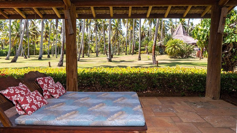 Bah011 - Casa frente mar com piscina em Arraial D'ajuda