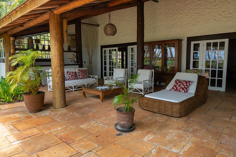 Bah011 - Casa frente mar com piscina em Arraial D'ajuda