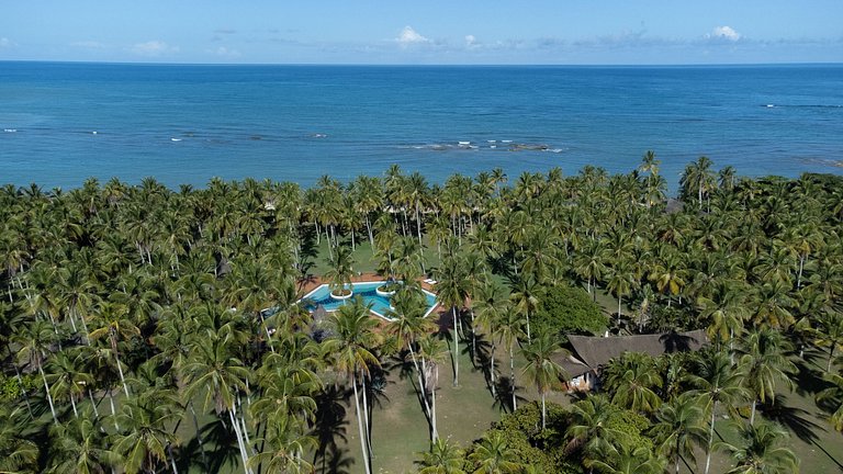 Bah011 - Casa frente mar com piscina em Arraial D'ajuda