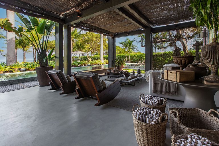 Bah059 - Beachfront villa with pool in Trancoso