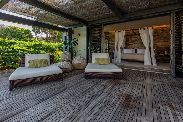 Bah059 - Beachfront villa with pool in Trancoso