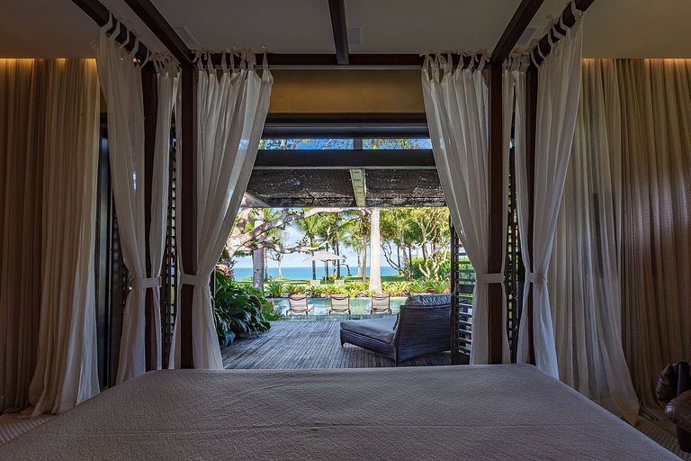 Bah059 - Beachfront villa with pool in Trancoso