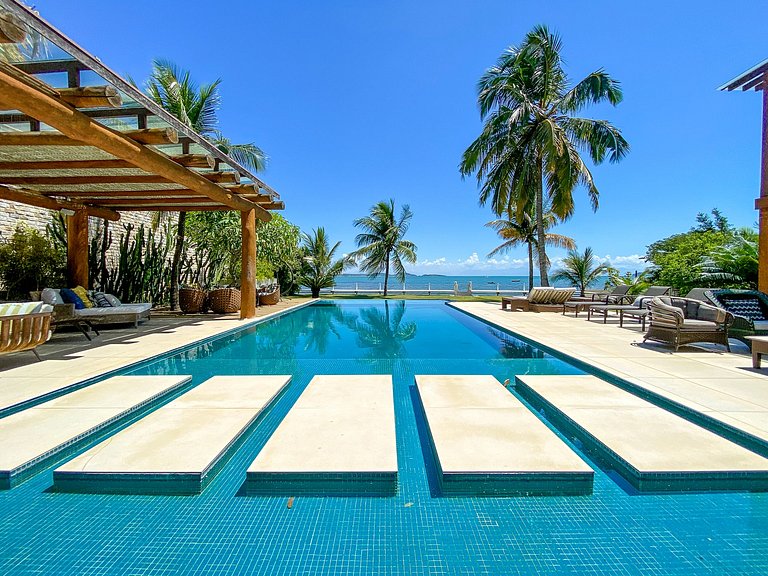 Buz014 - Impresionante casa en la playa de Manguinhos