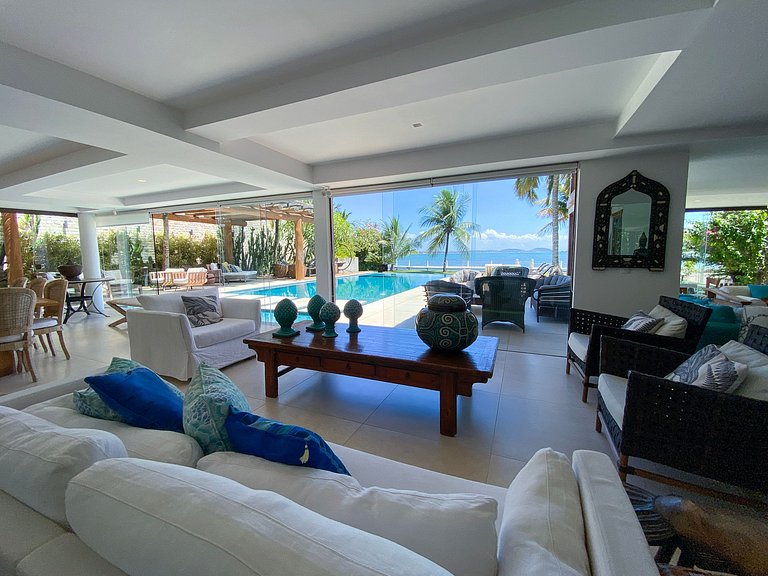 Buz014 - Impresionante casa en la playa de Manguinhos