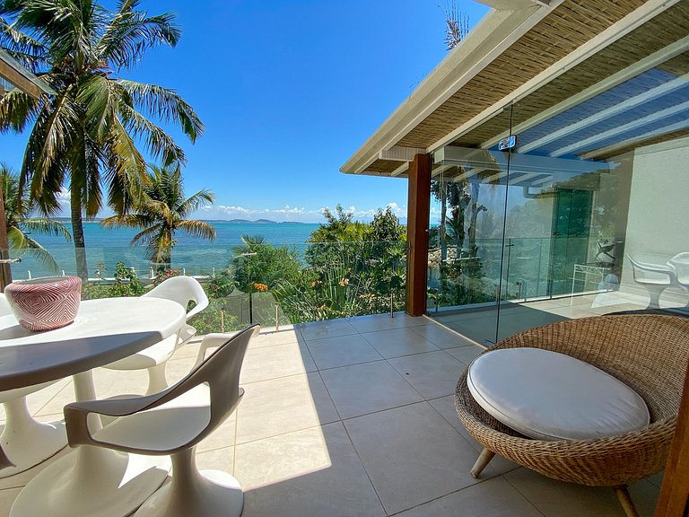 Buz014 - Deslumbrante casa na praia de Manguinhos