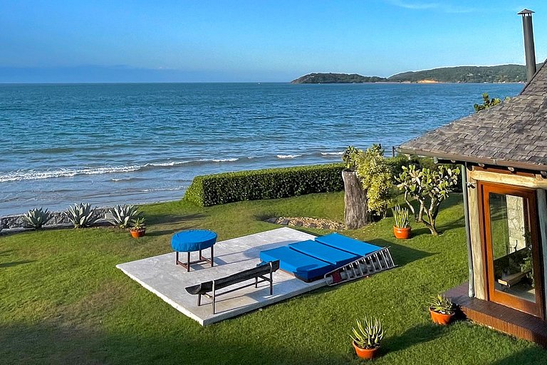 Buz026 - Villa de luxe sur le front de mer à Buzios
