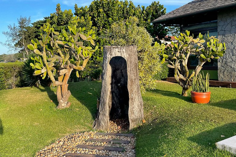 Buz026 - Villa de luxe sur le front de mer à Buzios