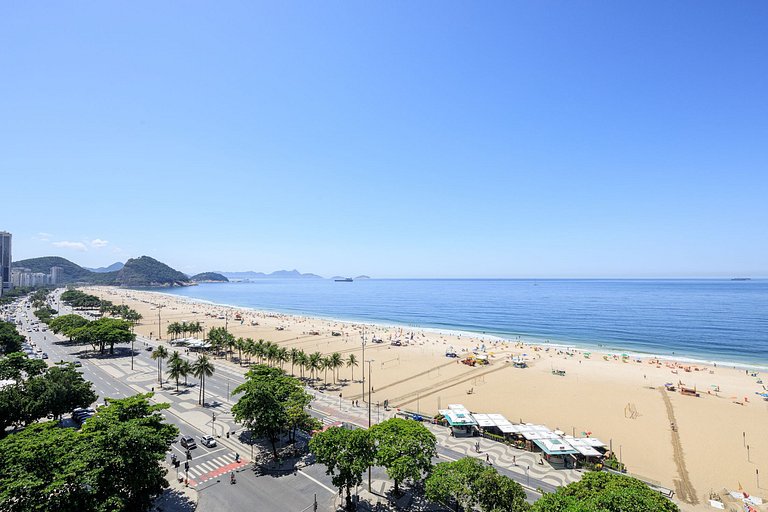Rio130 - Charmant appartement face à la mer à Copacabana