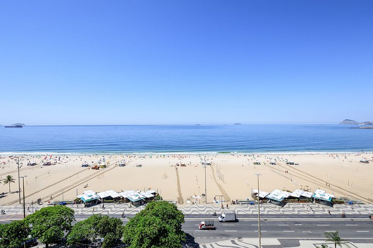 Rio130 - Charmant appartement face à la mer à Copacabana