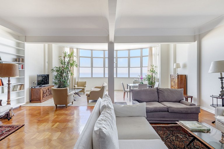 Rio130 - Apartamento excepcional frente al mar en Copacabana