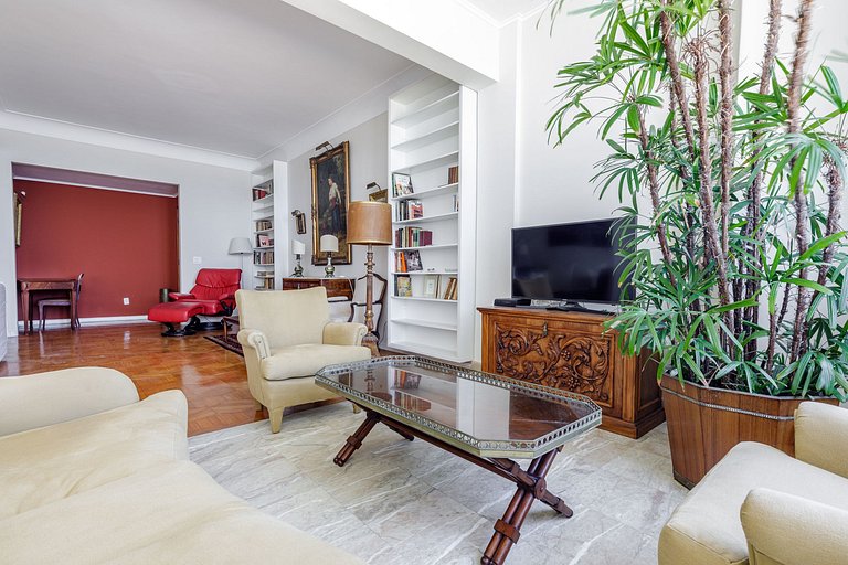 Rio130 - Excepcional apartamento frente mar em Copacabana