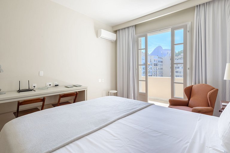 Rio130 - Charmant appartement face à la mer à Copacabana