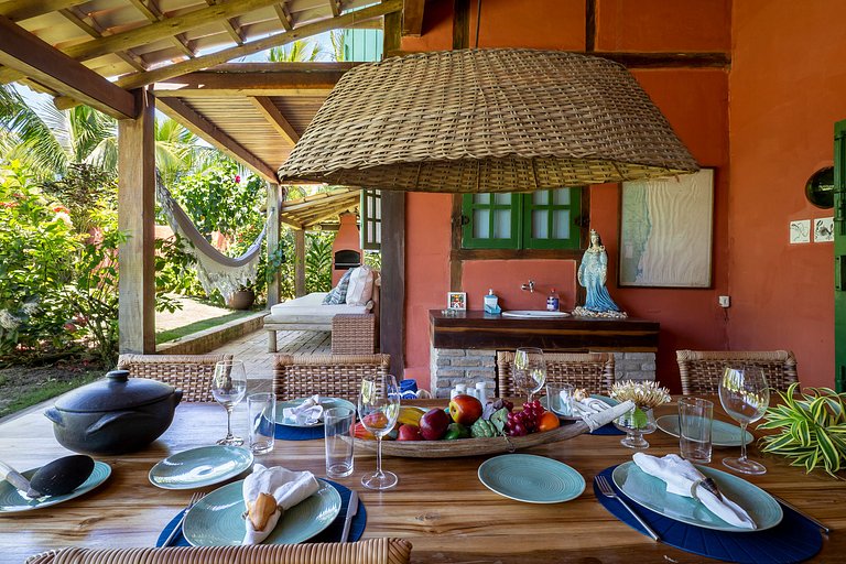 Bah068 - Villa con frente mar y piscina en Trancoso