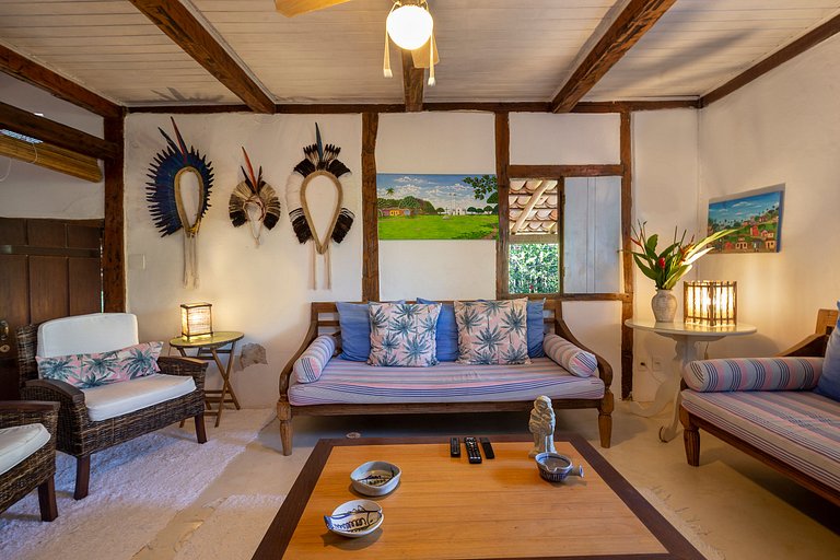 Bah068 - Villa con frente mar y piscina en Trancoso