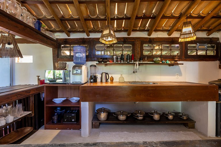 Bah068 - Villa con frente mar y piscina en Trancoso