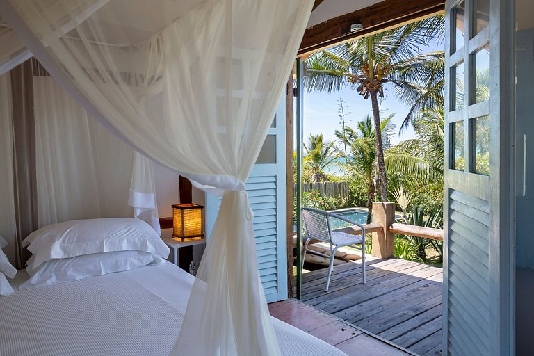 Bah068 - Casa Pé na areia com piscina em Trancoso