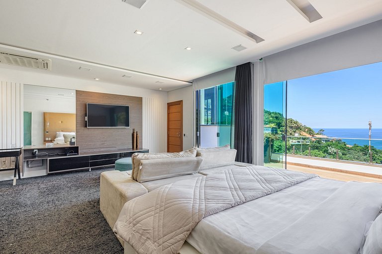 Rio052 - Beautiful villa with spectacular sea views in Joá