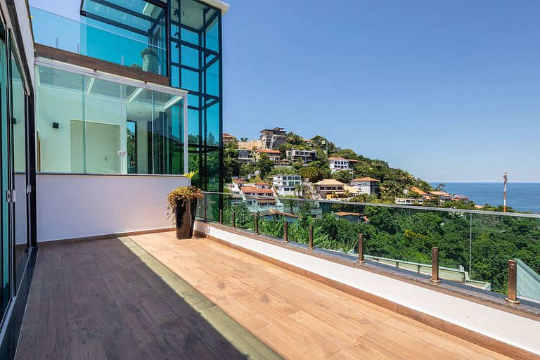 Rio052 - Beautiful villa with spectacular sea views in Joá