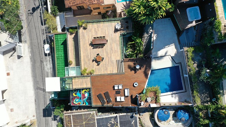 Rio052 - Beautiful villa with spectacular sea views in Joá