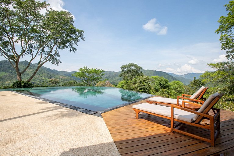 Anp041 - Villa with infinity pool in Anapoima