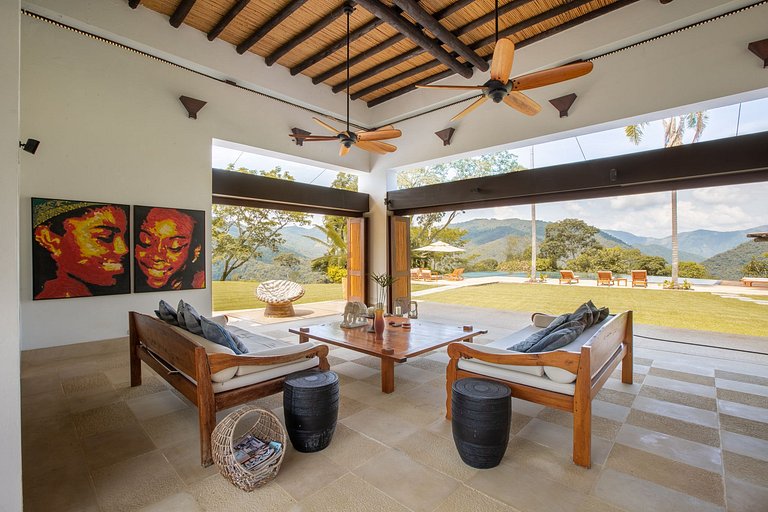 Anp041 - Villa with infinity pool in Anapoima