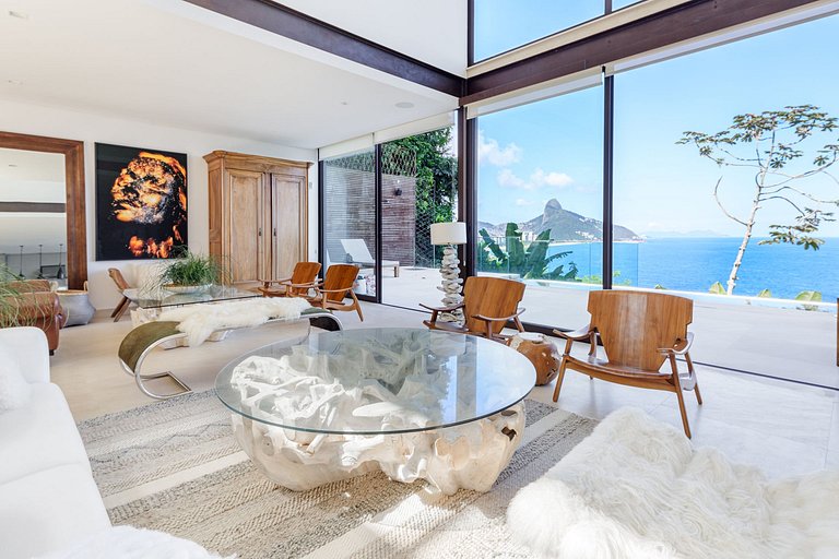 Rio501 - Luxuosa mansão vista mar no Joá