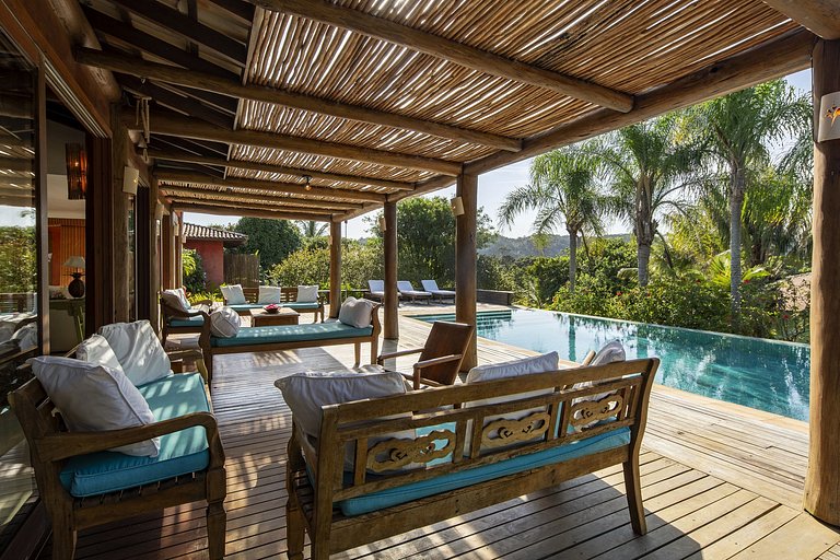 Bah159 - Fantástica villa com piscina em Itacaré