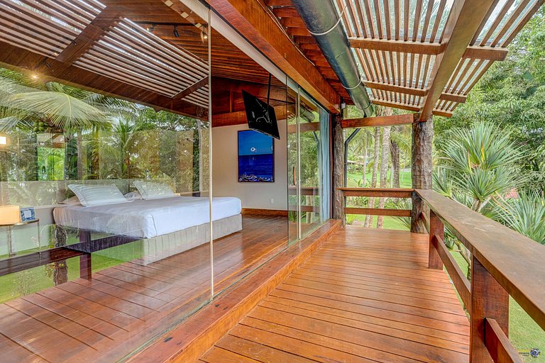 Bah161 - Fantástica villa com piscina em Itacaré