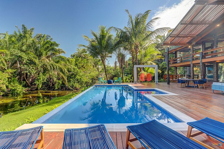 Bah161 - Fantastic villa with pool in Itacaré