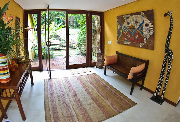 Bah162 - Linda casa de 4 suítes com piscina em Itacaré