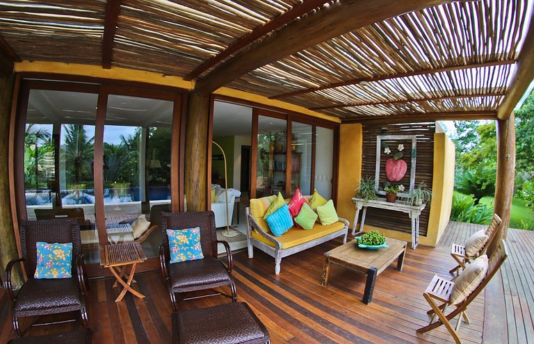Bah162 - Beautiful 4 bedroom house with pool in Itacaré