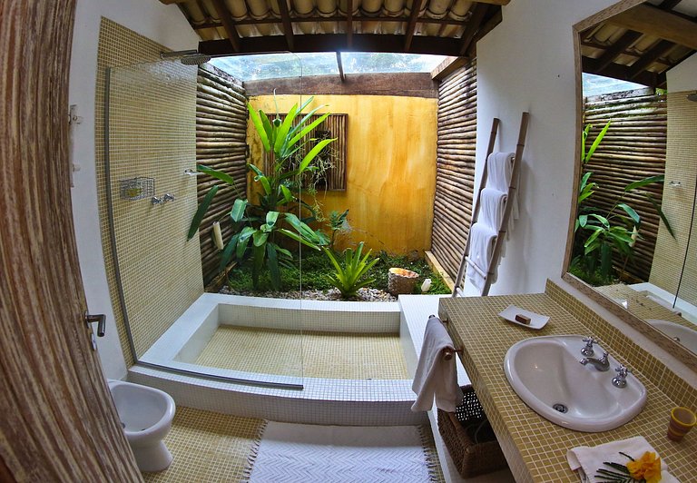 Bah162 - Hermosa casa de 4 cuartos con piscina en Itacaré