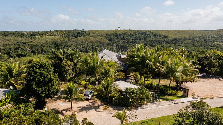 Bah080 - Linda casa com vista para o mar em Trancoso