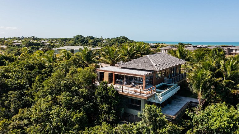 Bah080 - Beautiful house overlooking the sea in Trancoso