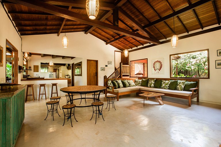 Bah069 - House close to Rio Verde beach in Trancoso