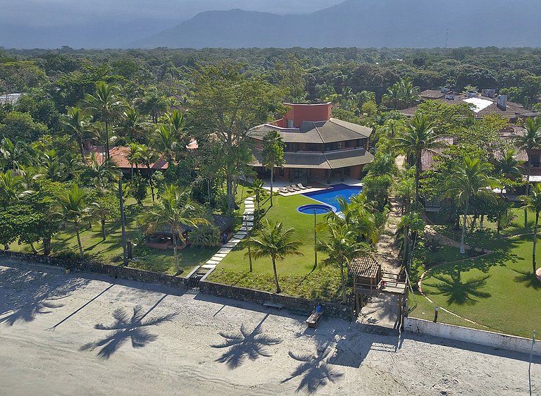 Gua003 - Beautiful house on the sand at Praia do Engenho