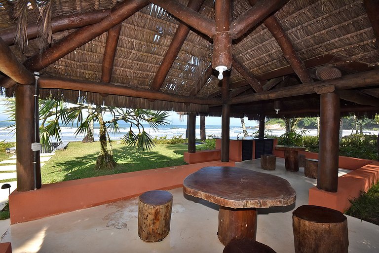 Gua003 - Beautiful house on the sand at Praia do Engenho