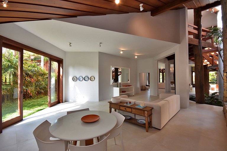 Gua003 - Beautiful house on the sand at Praia do Engenho