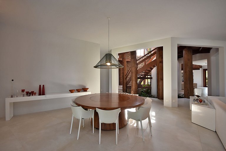 Gua003 - Beautiful house on the sand at Praia do Engenho