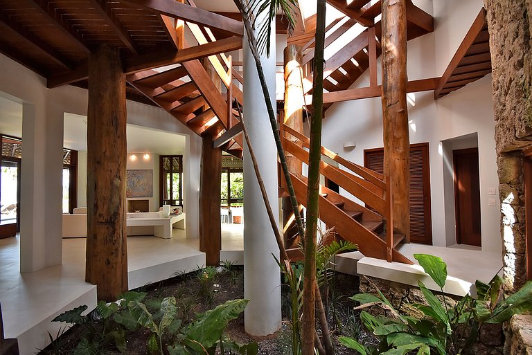 Gua003 - Beautiful house on the sand at Praia do Engenho