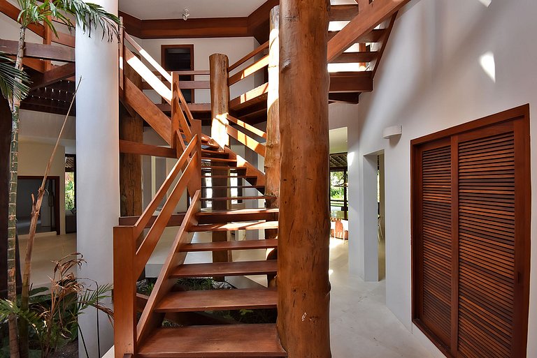 Gua003 - Beautiful house on the sand at Praia do Engenho
