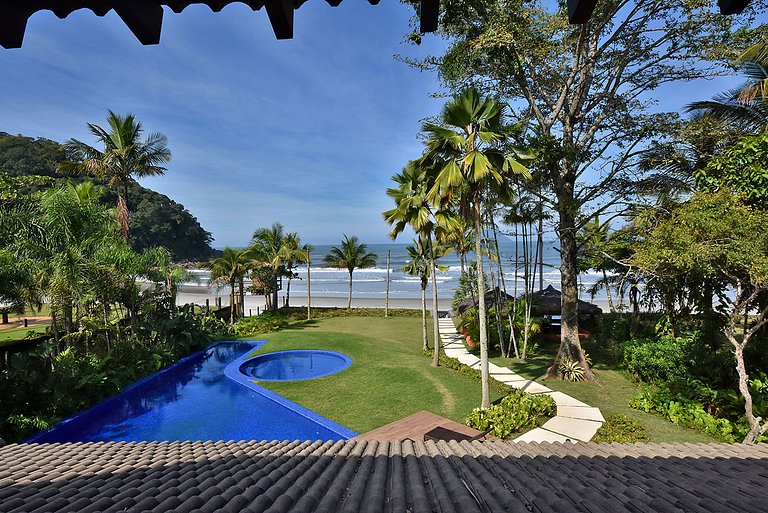 Gua003 - Beautiful house on the sand at Praia do Engenho