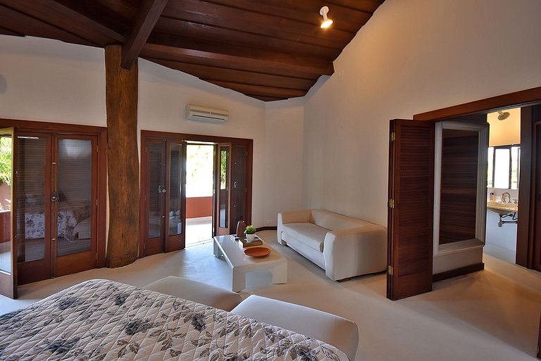 Gua003 - Beautiful house on the sand at Praia do Engenho