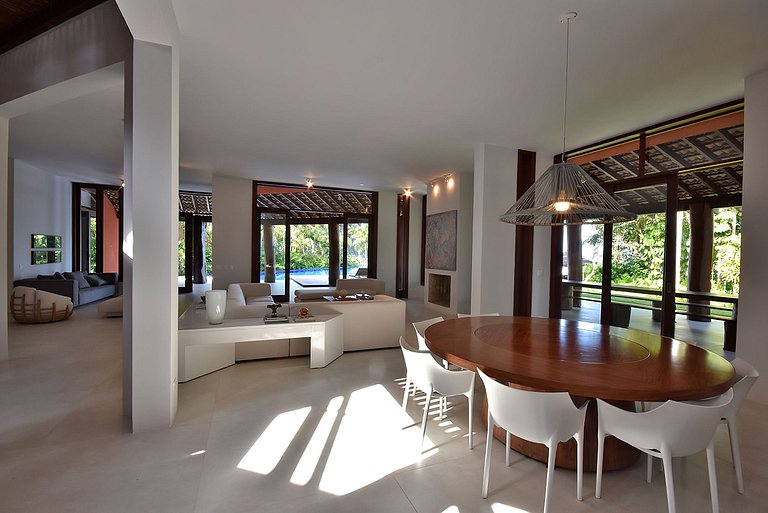 Gua003 - Beautiful house on the sand at Praia do Engenho