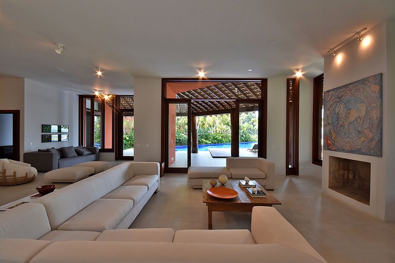 Gua003 - Beautiful house on the sand at Praia do Engenho