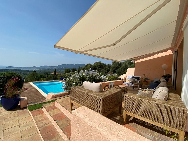 Azu046 - Villa on the hillside in La Croix-Valmer