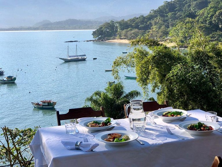 Uba001 - Pousada spectaculaire sur le littoral de Ubatuba