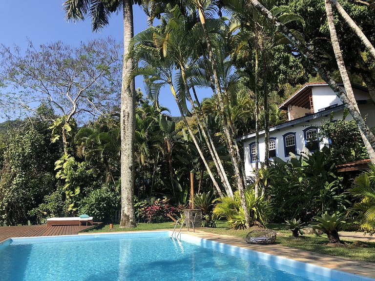 Uba001 - Incredible colonial house, Ubatuba beach region
