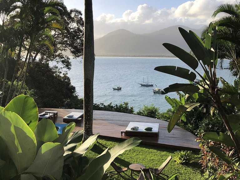 Uba001 - Pousada spectaculaire sur le littoral de Ubatuba